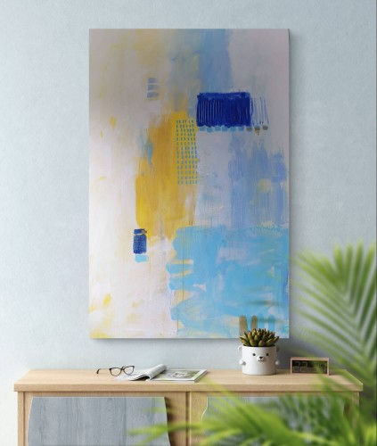 pastelowy-obraz-milosc-100×150-duzy-blekit-zolty