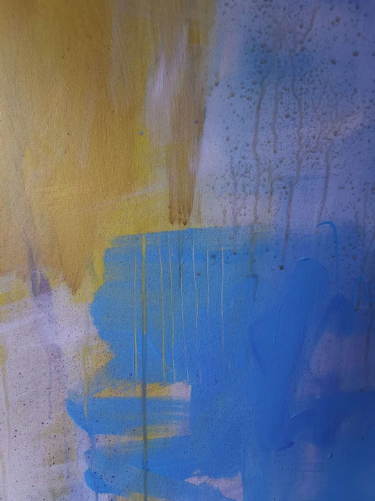 pastelowy-obraz-milosc-100×150-duzy-blekit-zolty-na-sciane